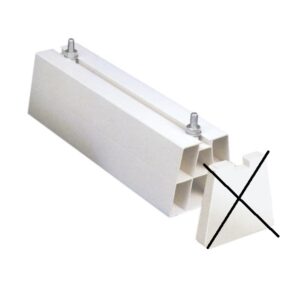 Supporto a pavimento per Climatizzatori P.100xh100xL450mm